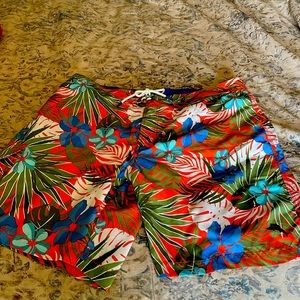 Men’s Tommy Bahama board shorts, perfect condition. XXL